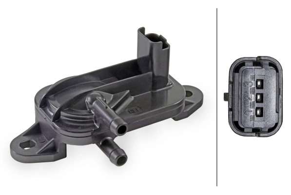 Sensor, exhaust pressure