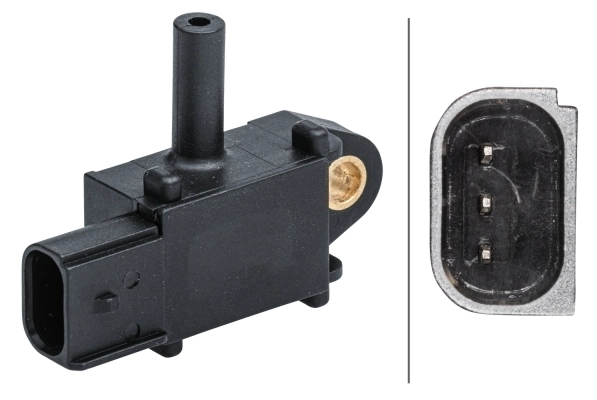 Sensor, exhaust pressure