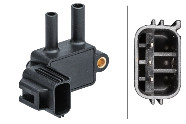 Sensor, exhaust pressure