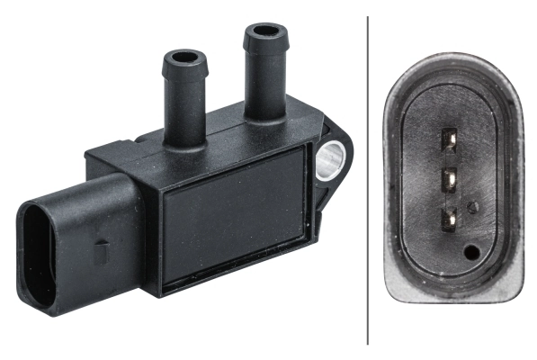 Sensor, exhaust pressure