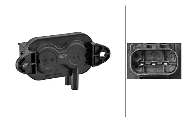 Sensor, exhaust pressure