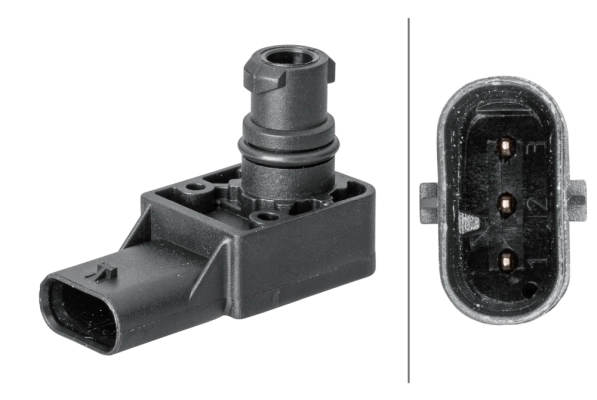 Sensor, boost pressure