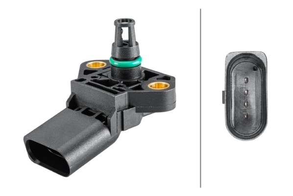 Sensor, boost pressure