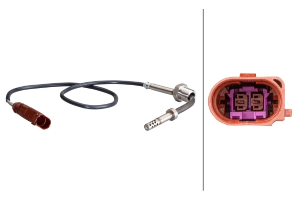 Sensor, exhaust gas temperature