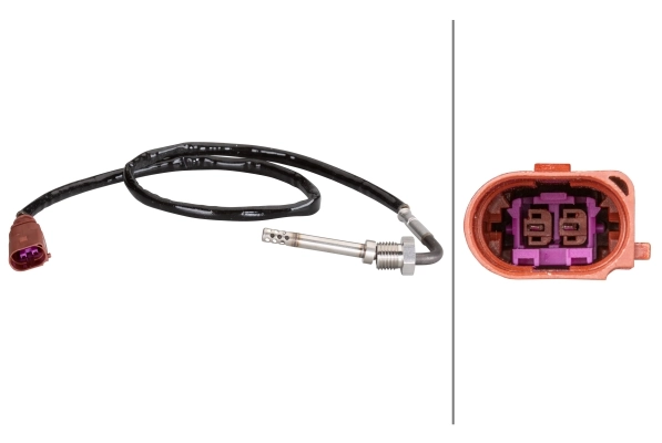 Sensor, exhaust gas temperature