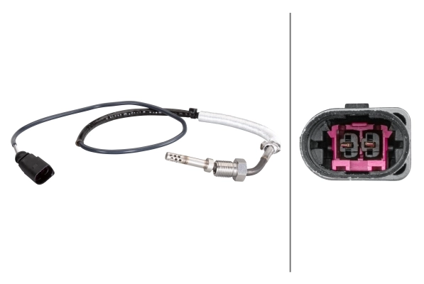 Sensor, exhaust gas temperature