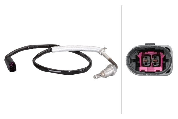 Sensor, exhaust gas temperature