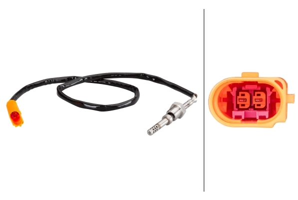 Sensor, exhaust gas temperature
