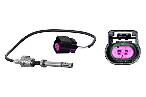 Sensor, exhaust gas temperature