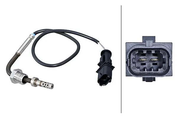 Sensor, exhaust gas temperature