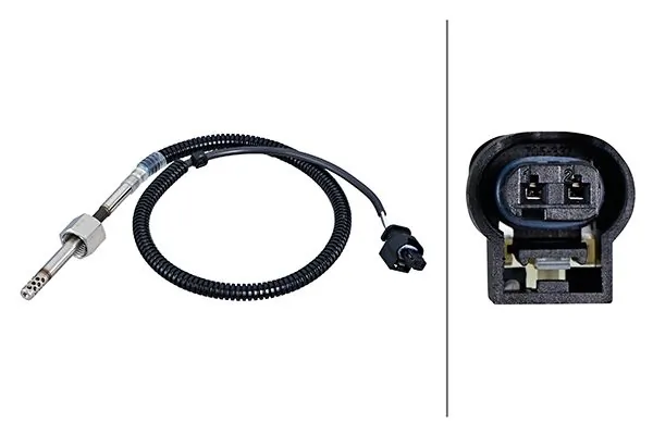 Sensor, exhaust gas temperature