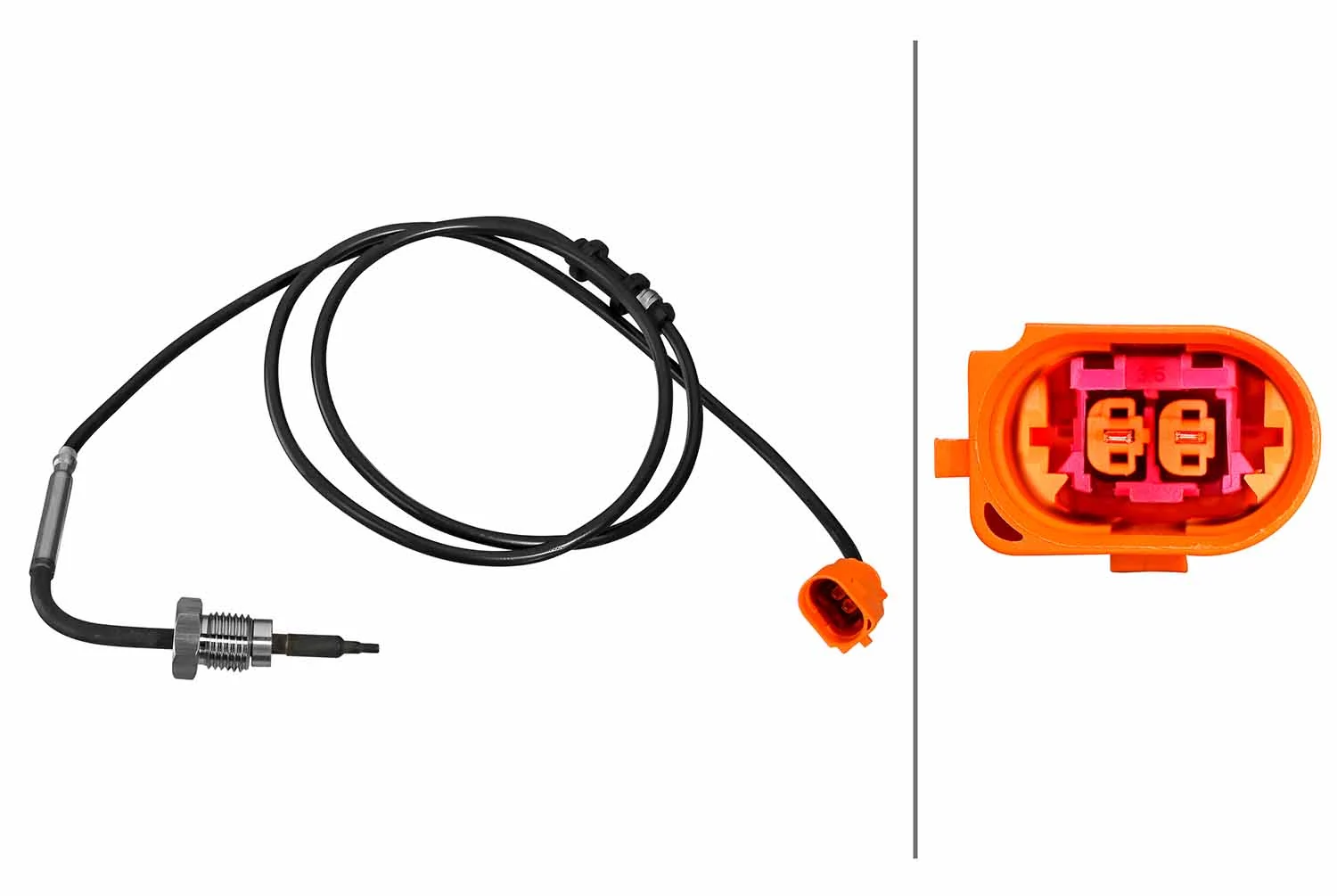 Sensor, exhaust gas temperature