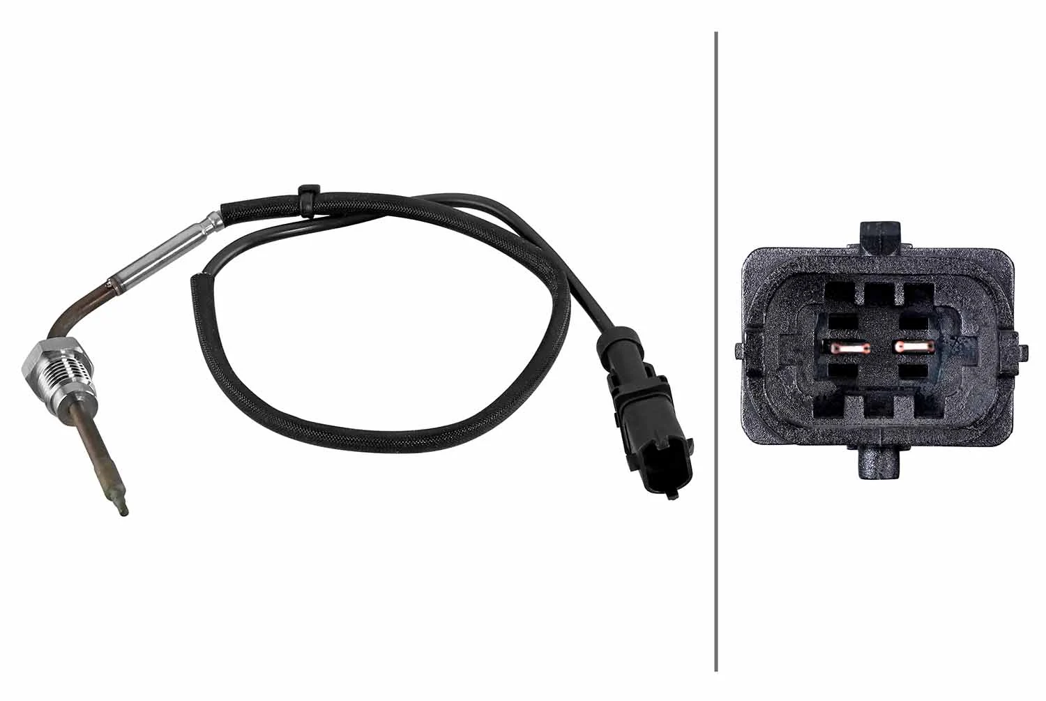 Sensor, exhaust gas temperature