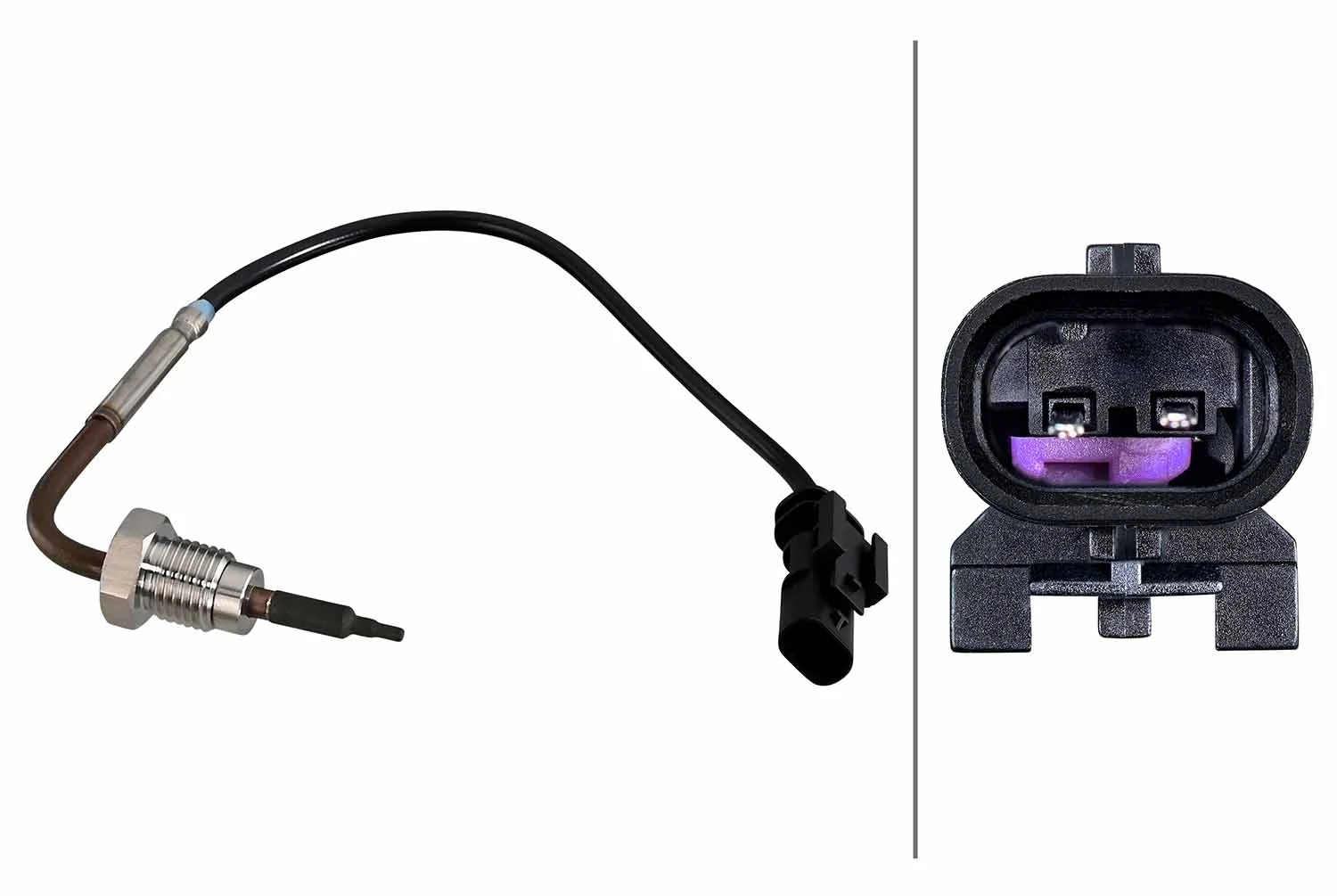 Sensor, exhaust gas temperature
