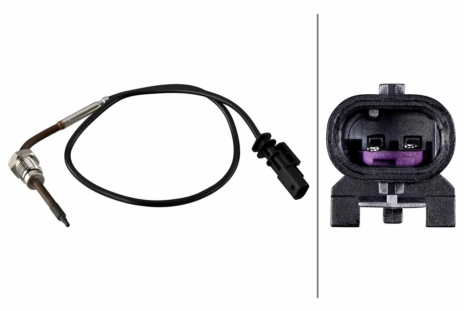 Sensor, exhaust gas temperature
