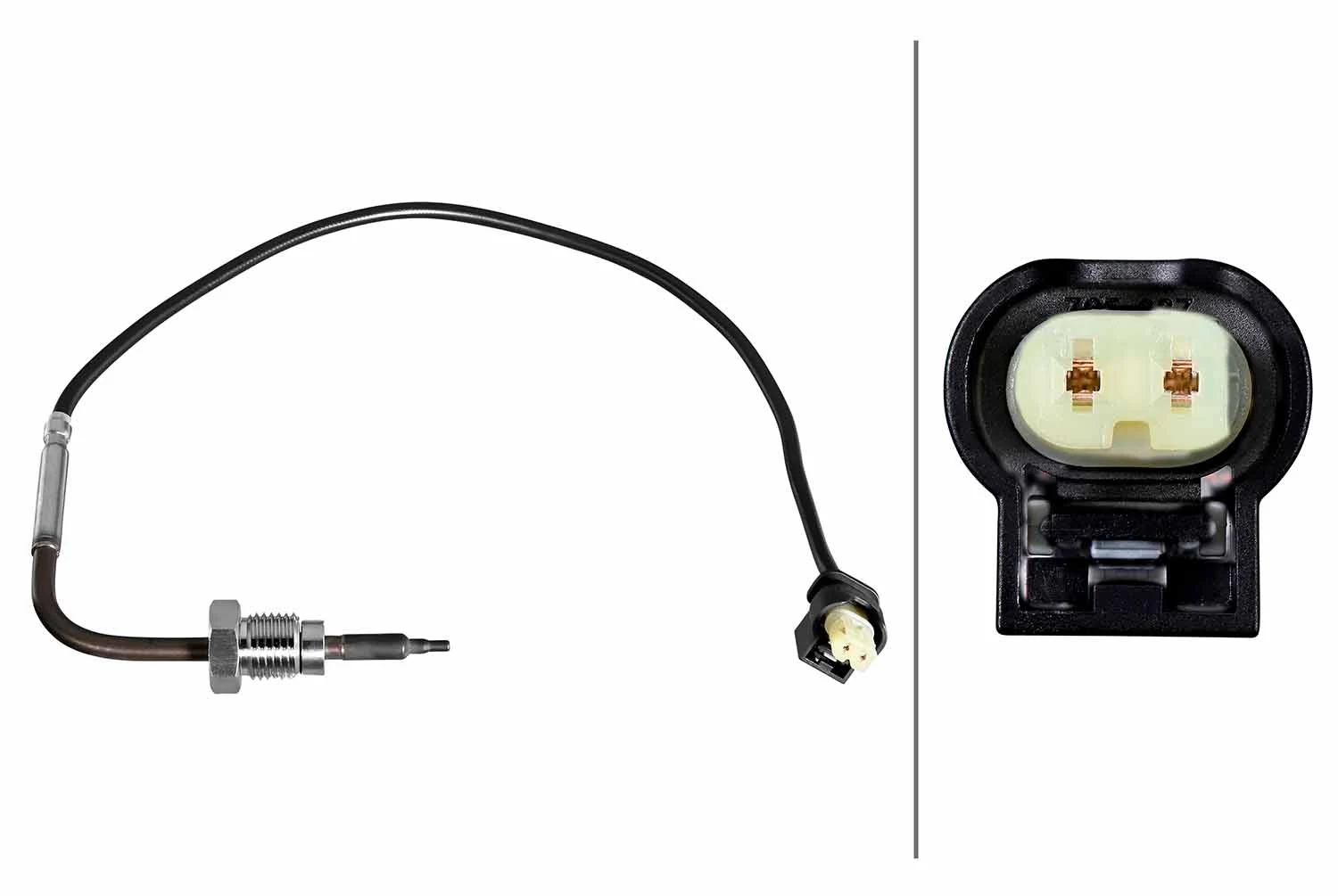 Sensor, exhaust gas temperature