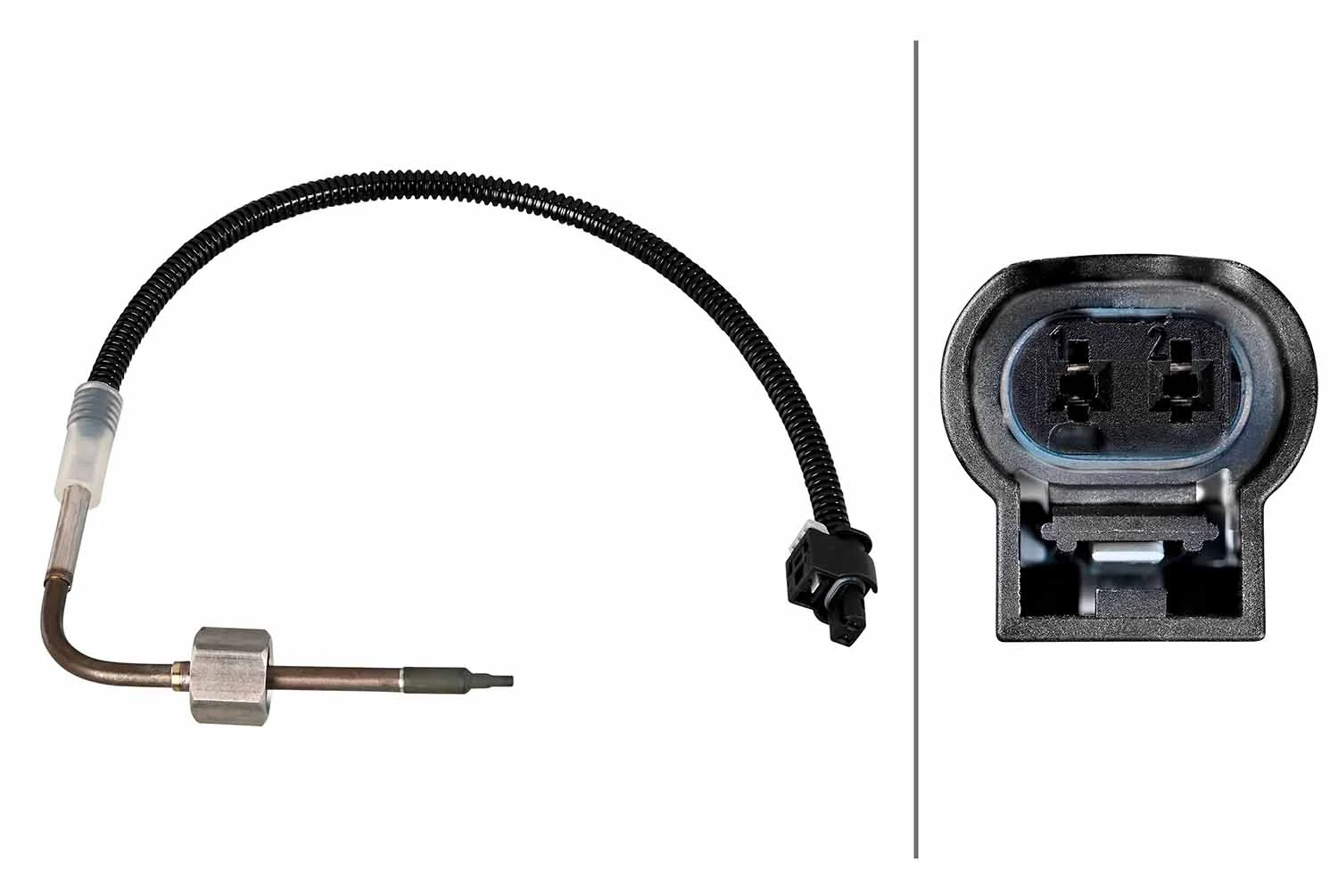 Sensor, exhaust gas temperature