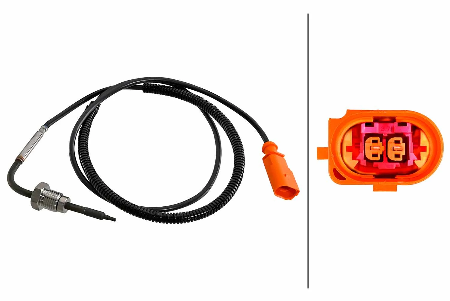 Sensor, exhaust gas temperature