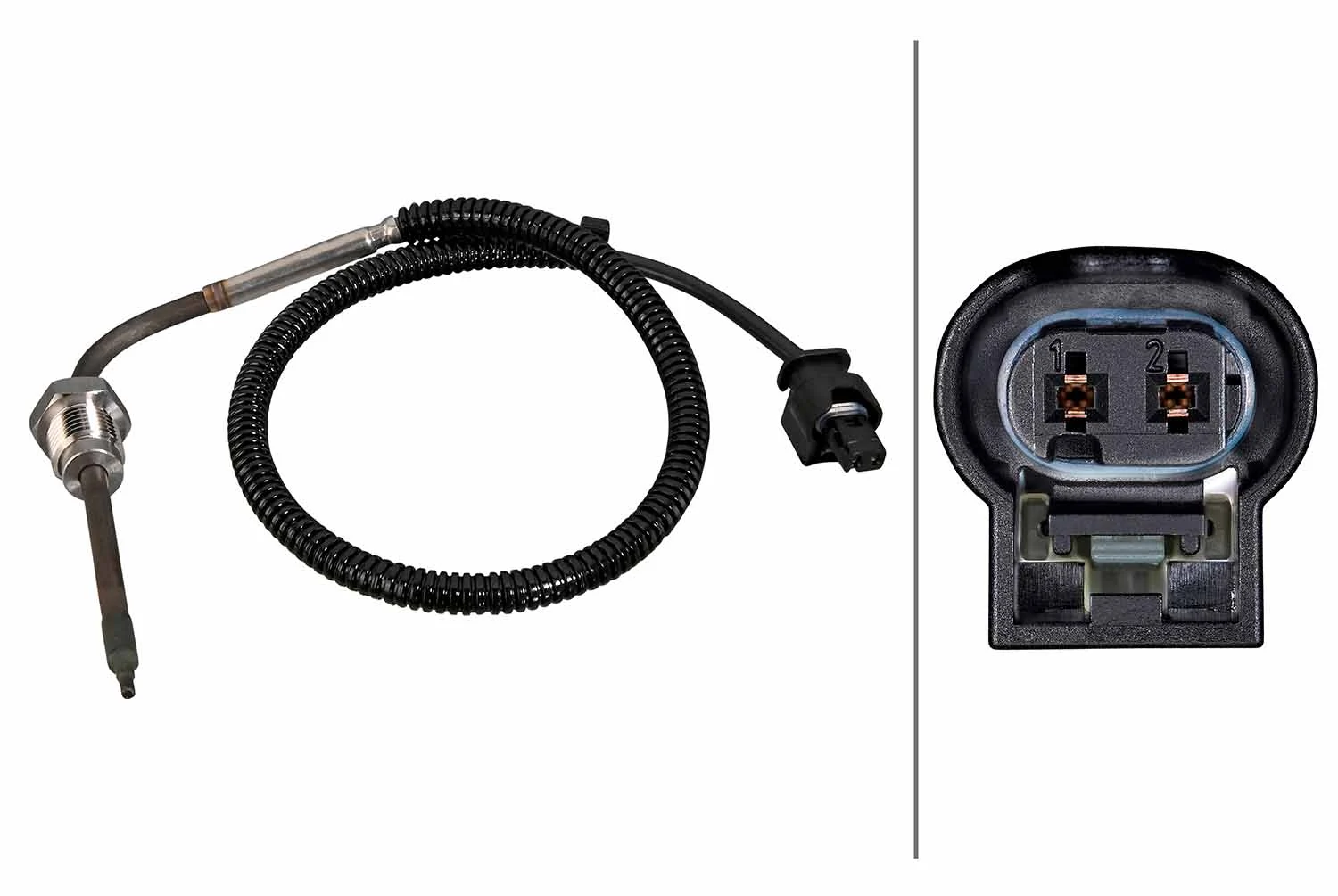 Sensor, exhaust gas temperature