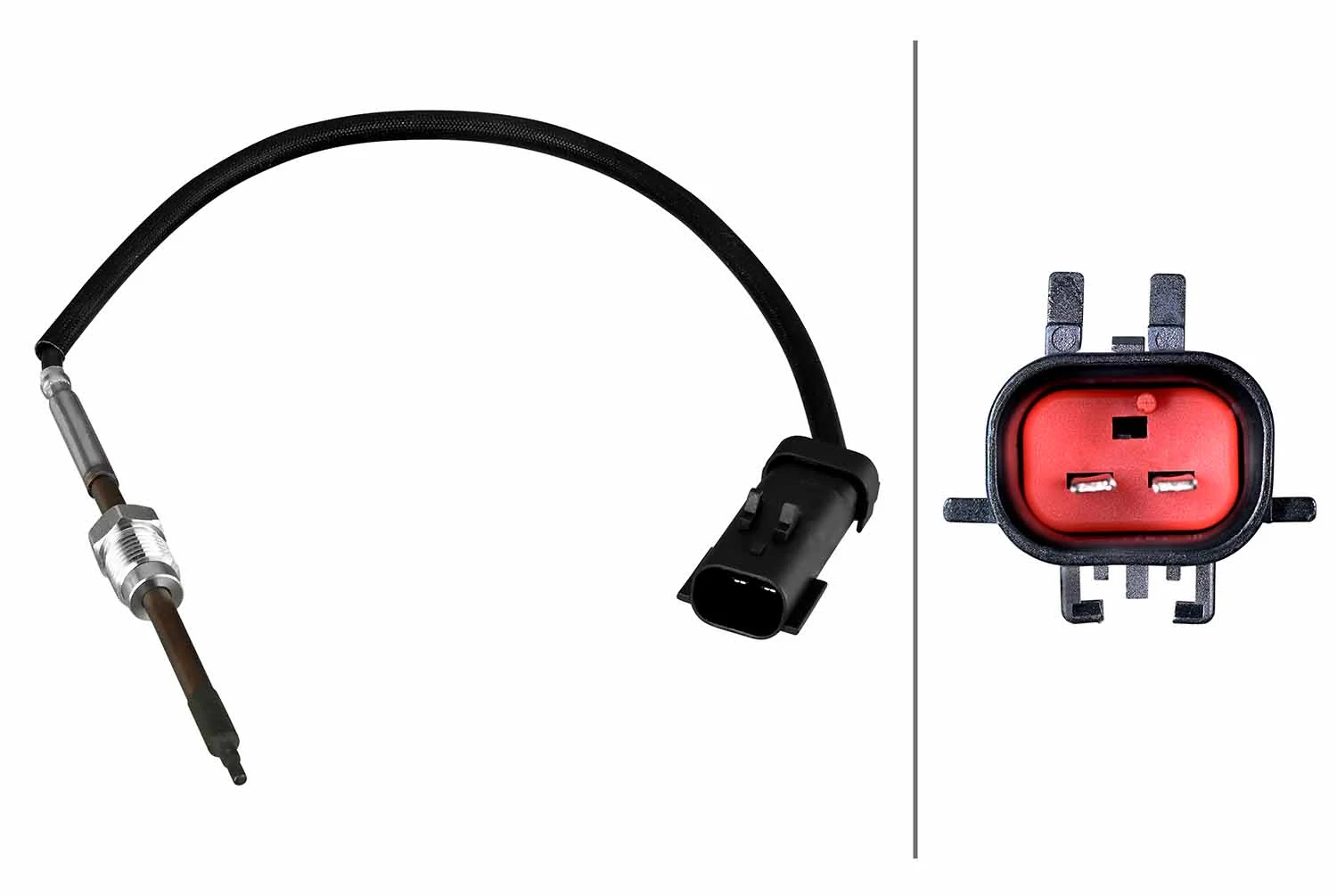 Sensor, exhaust gas temperature