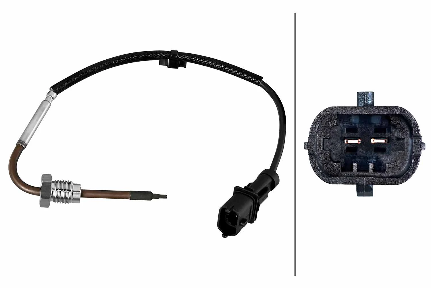 Sensor, exhaust gas temperature