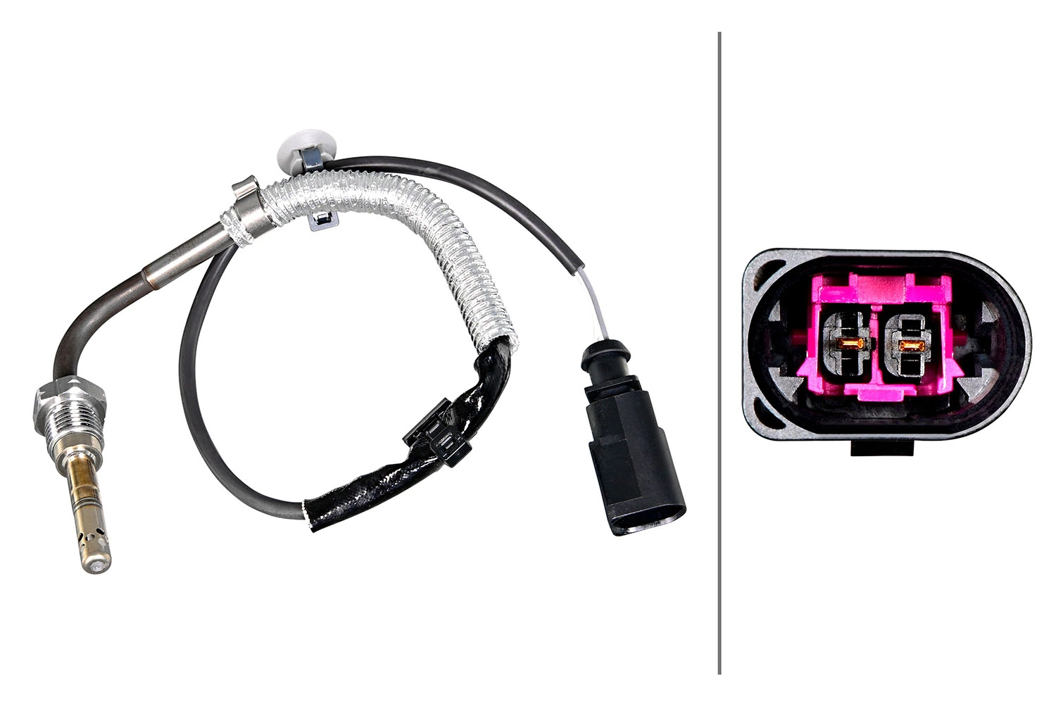 Sensor, exhaust gas temperature