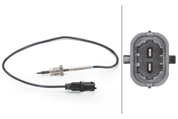 Sensor, exhaust gas temperature