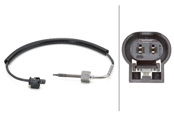 Sensor, exhaust gas temperature