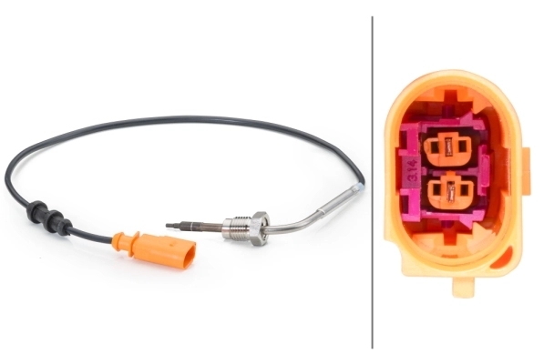 Sensor, exhaust gas temperature