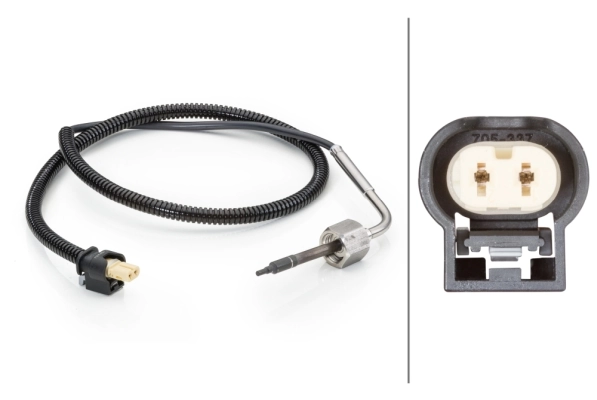 Sensor, exhaust gas temperature