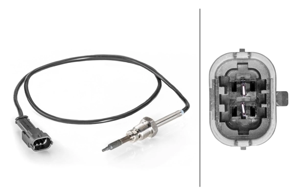 Sensor, exhaust gas temperature