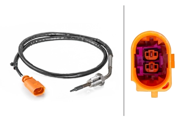 Sensor, exhaust gas temperature