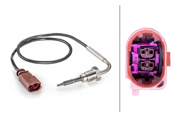 Sensor, exhaust gas temperature