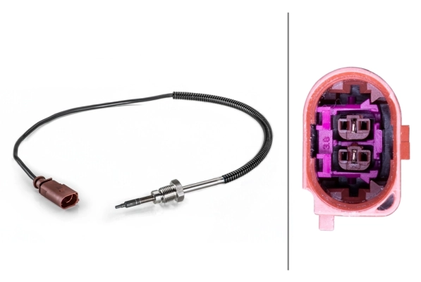 Sensor, exhaust gas temperature