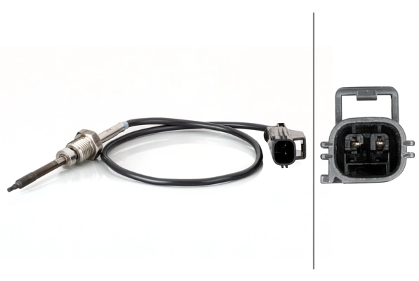 Sensor, exhaust gas temperature