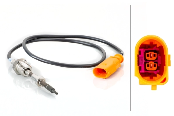 Sensor, exhaust gas temperature