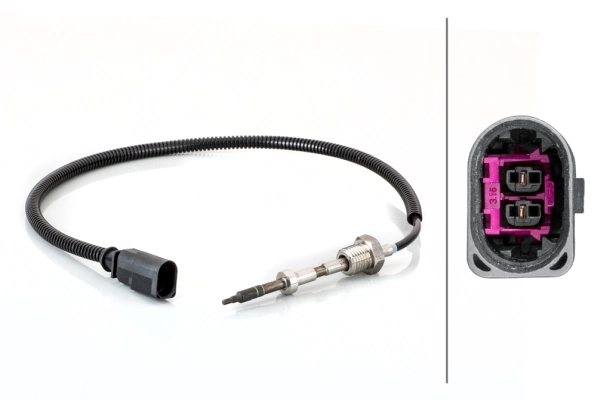 Sensor, exhaust gas temperature