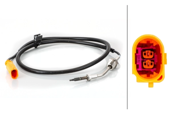 Sensor, exhaust gas temperature