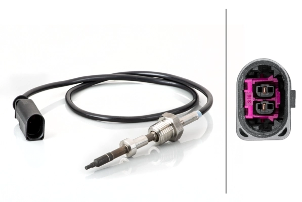 Sensor, exhaust gas temperature