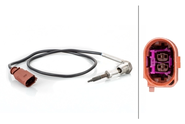 Sensor, exhaust gas temperature
