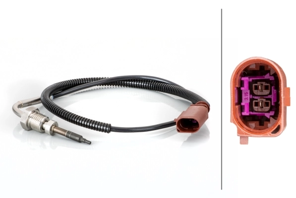 Sensor, exhaust gas temperature
