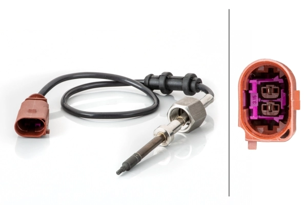 Sensor, exhaust gas temperature