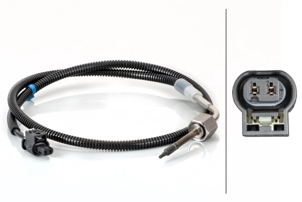 Sensor, exhaust gas temperature