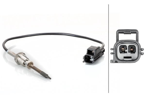 Sensor, exhaust gas temperature