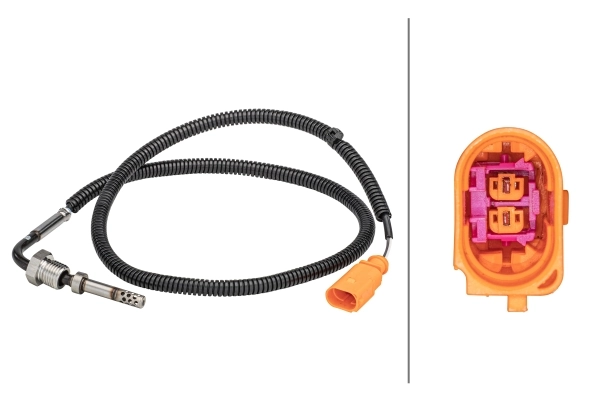 Sensor, exhaust gas temperature