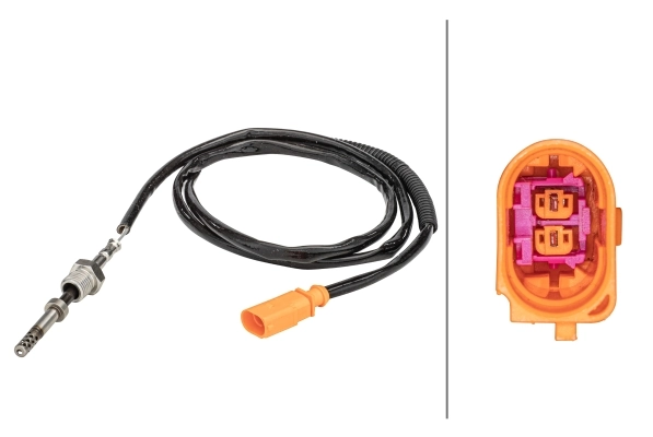 Sensor, exhaust gas temperature