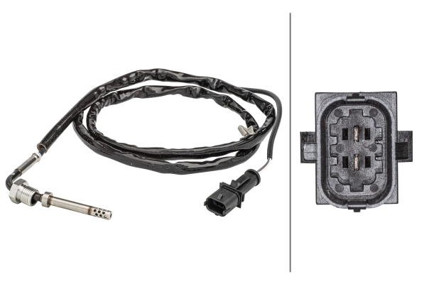 Sensor, exhaust gas temperature