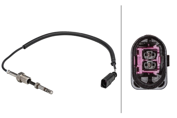 Sensor, exhaust gas temperature