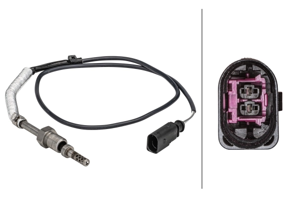 Sensor, exhaust gas temperature