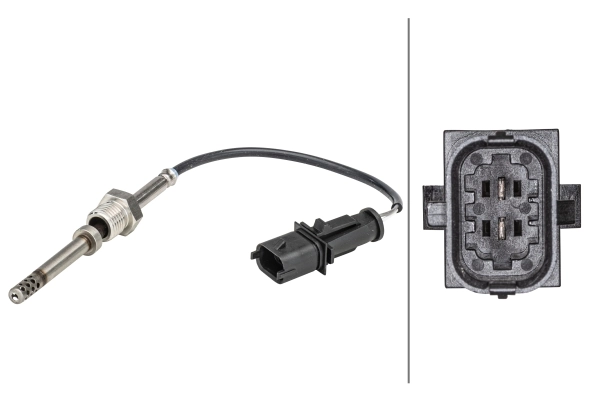 Sensor, exhaust gas temperature